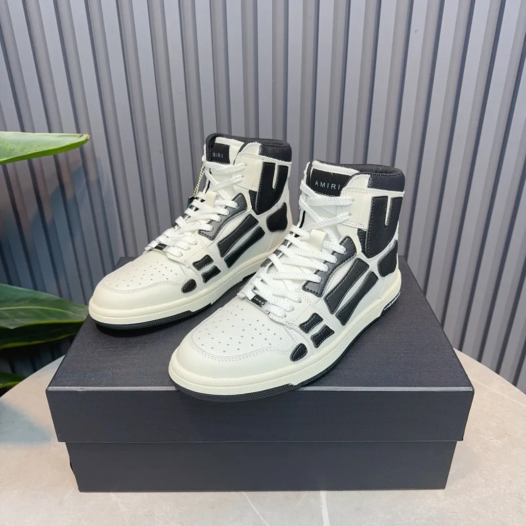 Men's shoes💰620💰 AMIRI AMIRI trendy brand hot sale🔥 Available all year round✅Couples💑 Official website synchronization Imported fabrics 1⃣️ratio 1⃣️Re-engraved, original factory special original sole, 35-45 (38.45. Non-refundable)